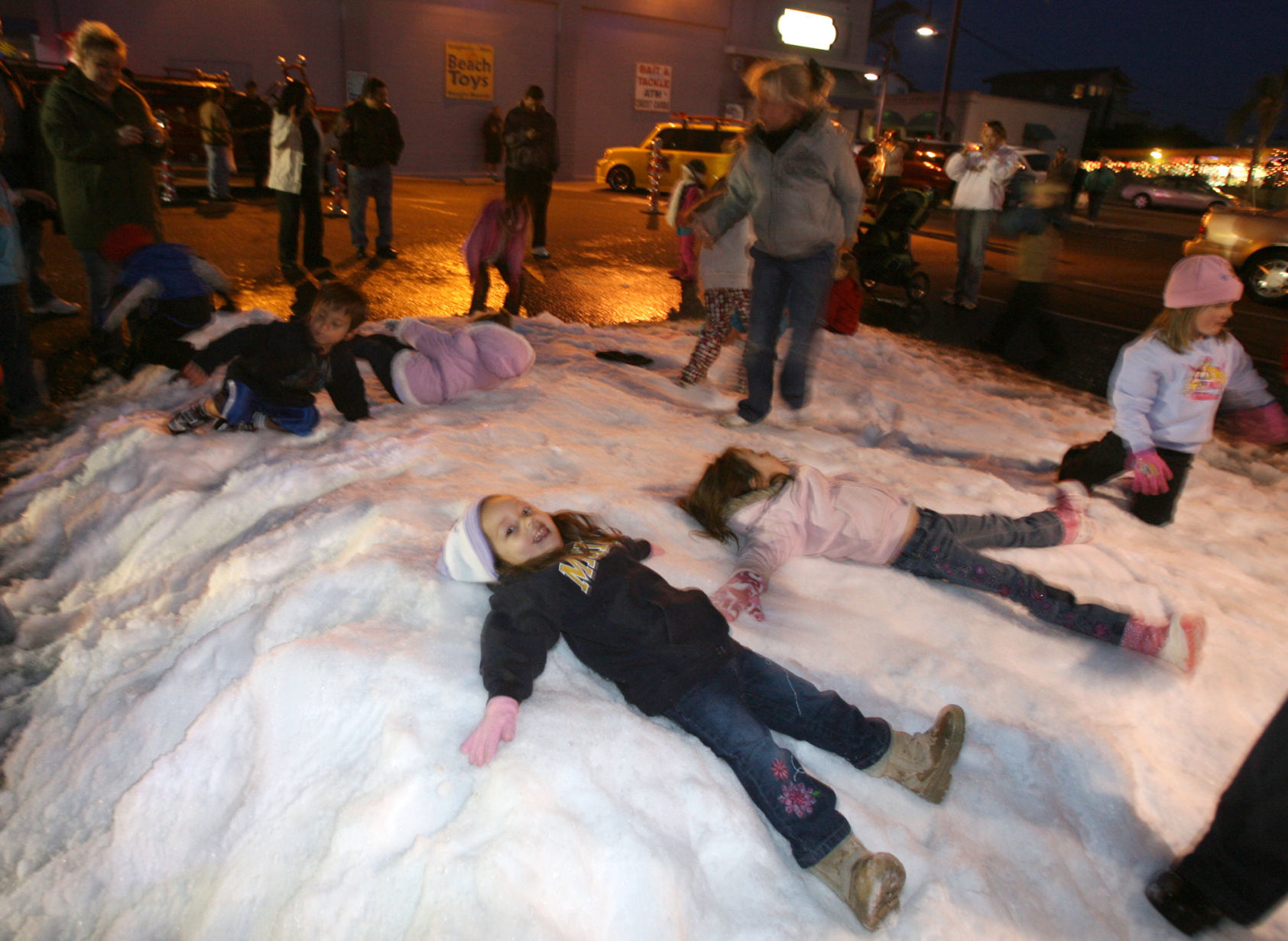 Snow? In Pismo? - 2009